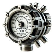 AgriMilker Pro 300 - Druckmesser