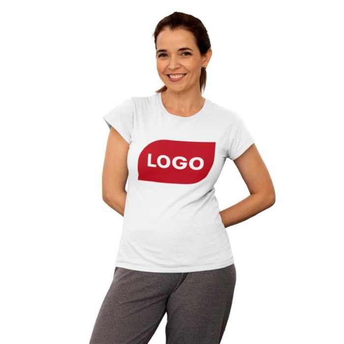 Damen T-Shirt, Weiß